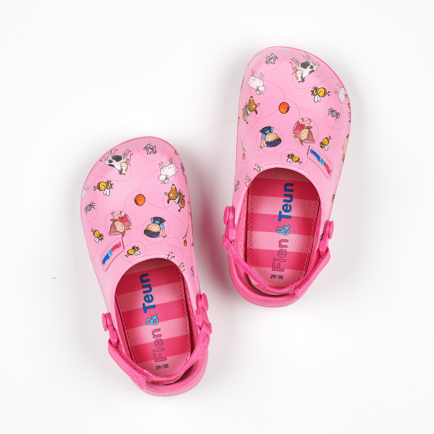 Fien & Teun - Gartenclogs - Rosa