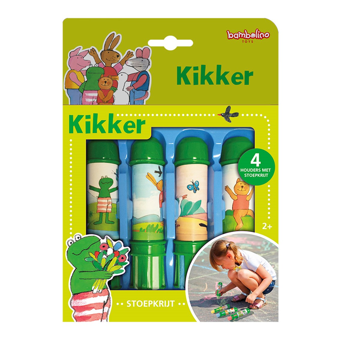 Kikker - Stoepkrijt