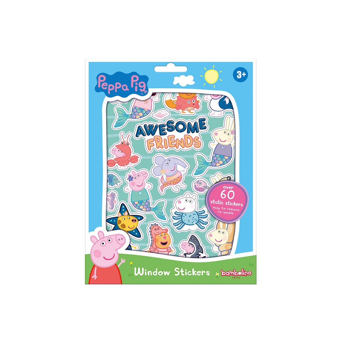 Peppa Pig - Raamstickers
