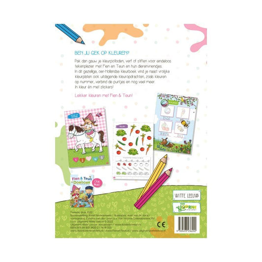 Fien & Teun - Kleurboek - Van Hoorne Shop