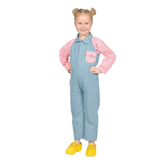 Fien & Teun - Overall - Spijker roze - Van Hoorne Shop