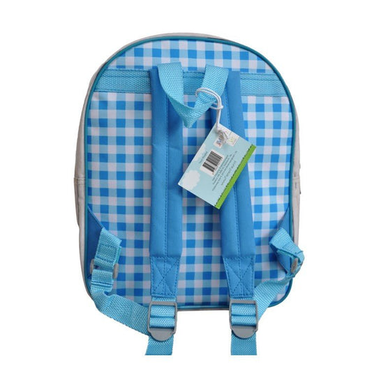 Fien & Teun - Rugzak Houtnerf - blauw - Van Hoorne Shop