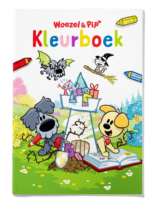 Woezel & Pip - Kleurboek - Van Hoorne Shop