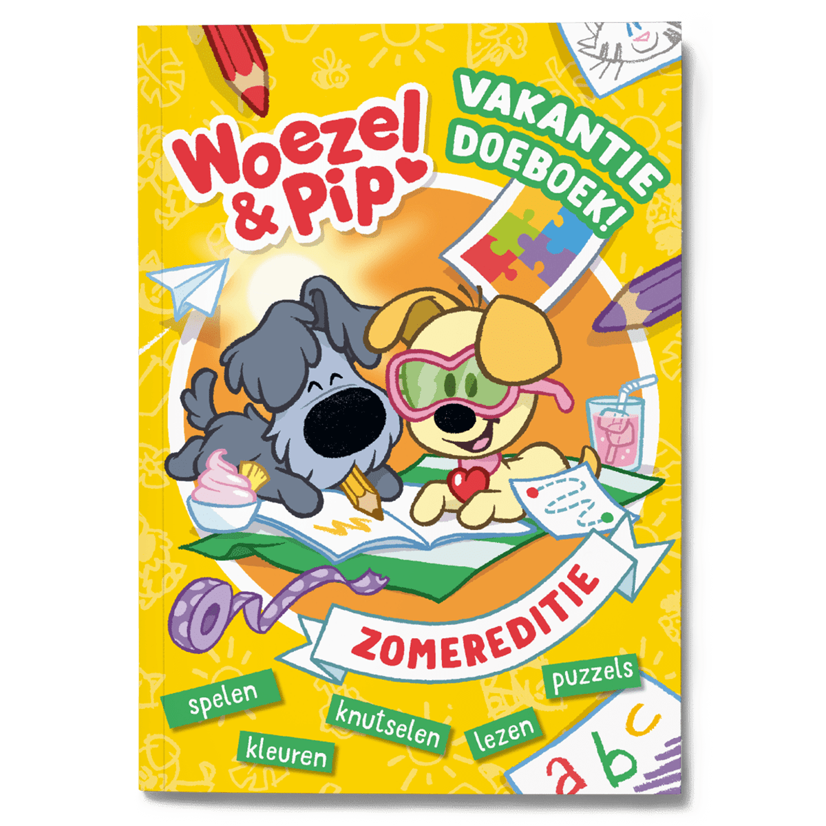 Woezel & Pip - vakantie doeboek - Van Hoorne Shop
