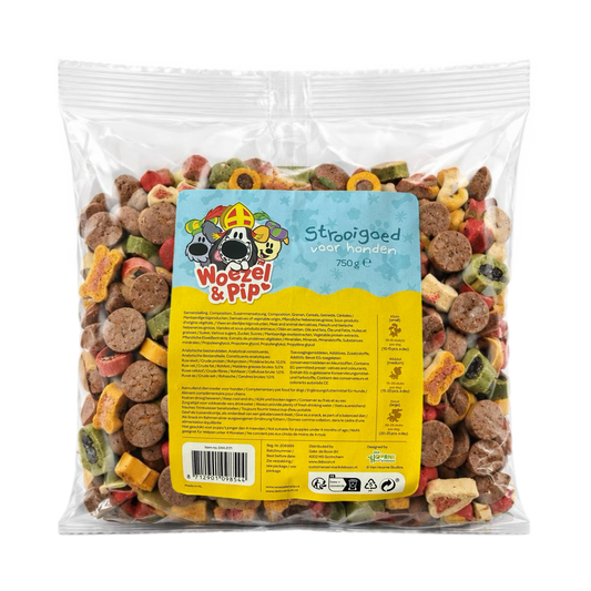Woezel & Pip - Strooigoed voor honden 750gr