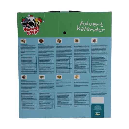 Woezel & Pip - Hondensnack adventkalender 192 gr