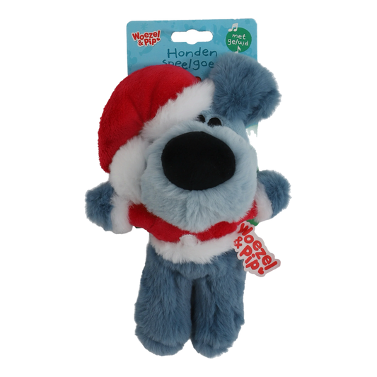 Woezel & Pip - Hondenspeelgoed Kerst Woezel touwskelet 23cm
