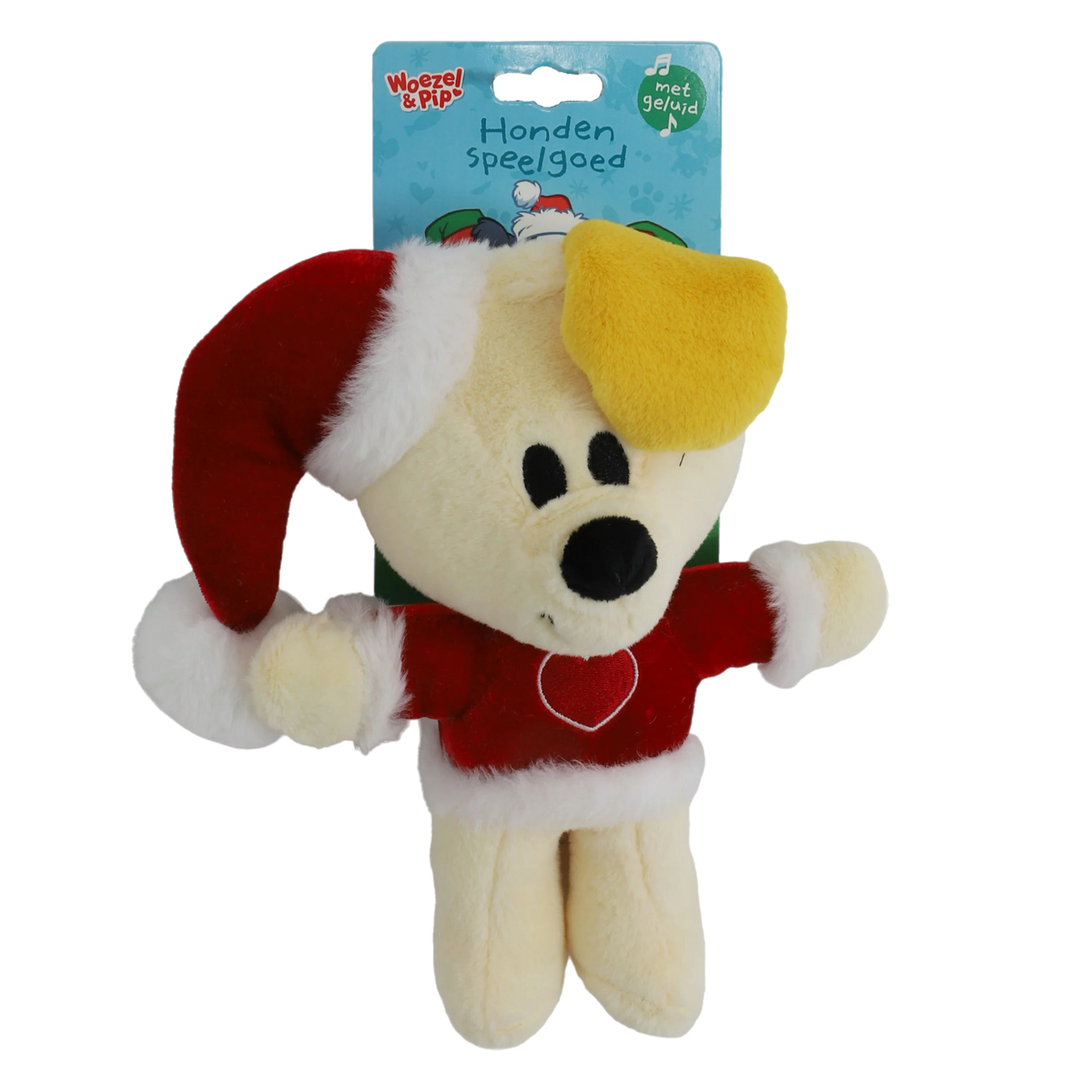 Woezel & Pip - Hondenspeelgoed Kerst Pip touwskelet 23cm