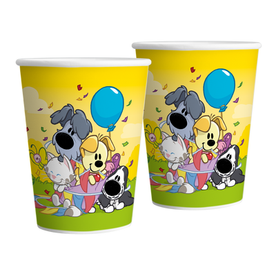 Woezel & Pip - Bekers Woezel & Pip (8st, 250ml)