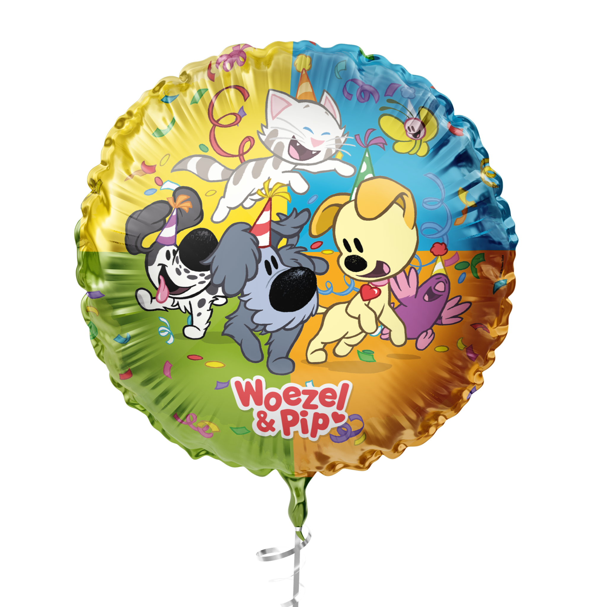 Woezel & Pip - Folieballon Woezel & Pip (Ø45cm)