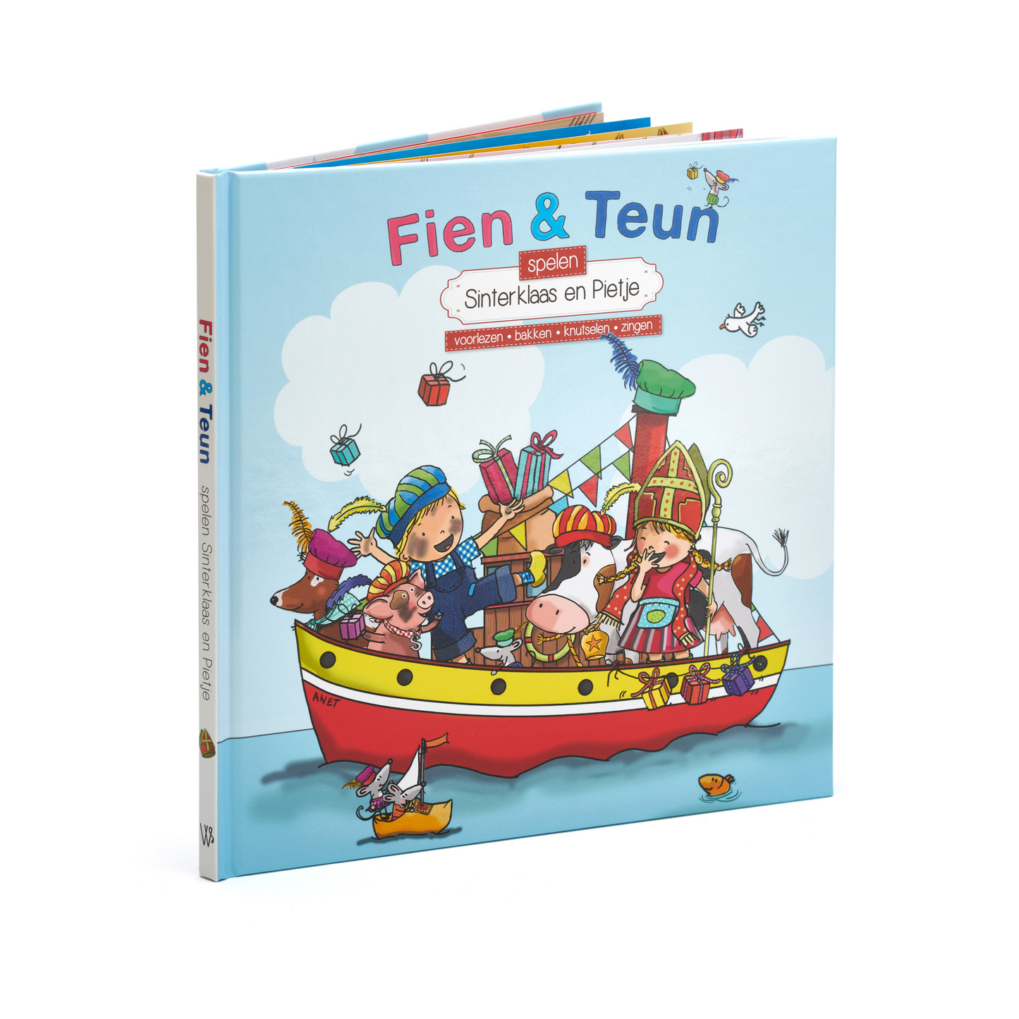 Fien & Teun - Spelen Sinterklaas en Pietje