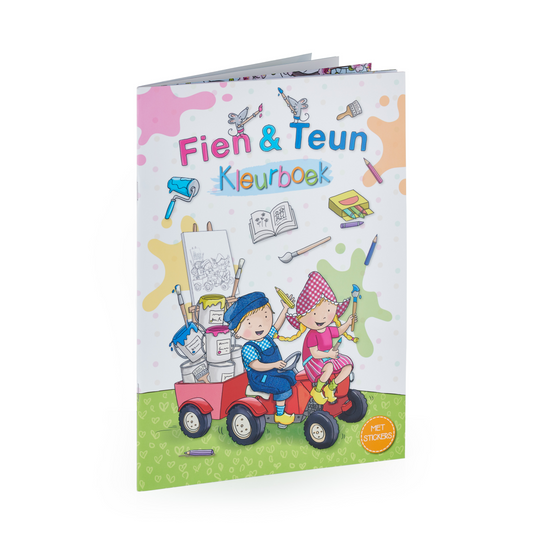 Fien & Teun - Coloring book