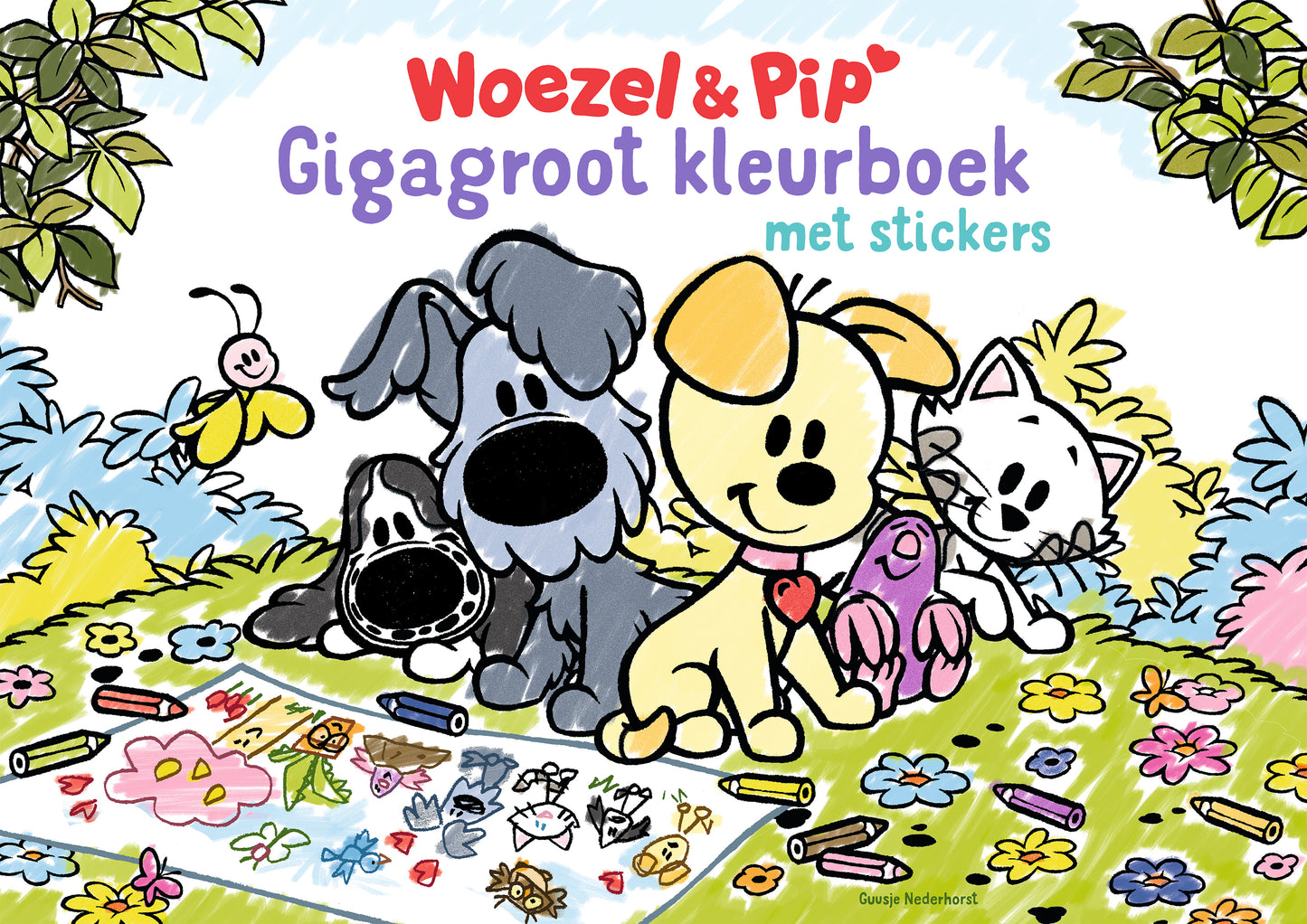 Woezel & Pip - Gigagroot Kleurboek