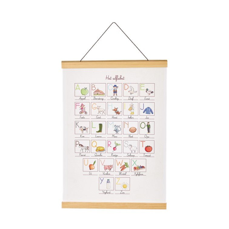 Fien & Teun - ABC Poster - Van Hoorne Shop