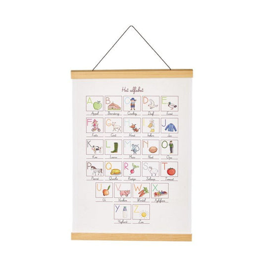 Fien & Teun - ABC Poster - Van Hoorne Shop