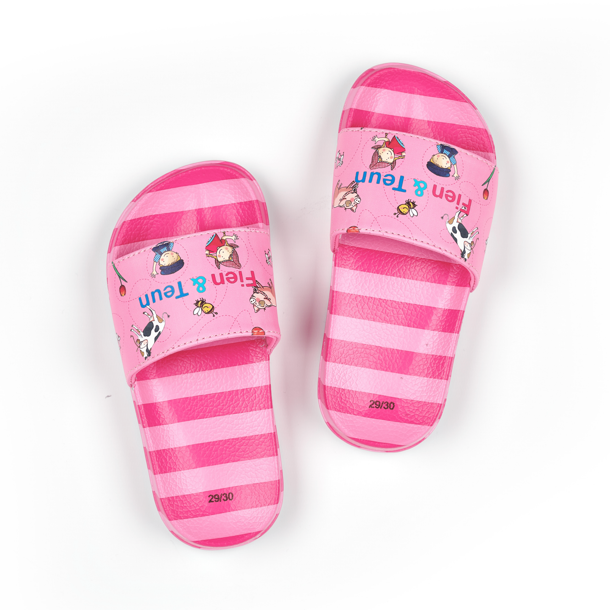 Fien & Teun - Badslippers - Roze - Van Hoorne Shop