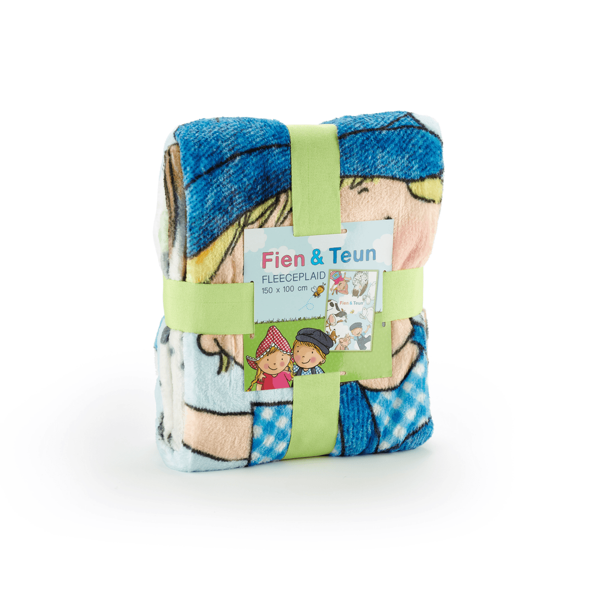 Fien & Teun - Bedtijdset dekbedovertrek + fleecekleed - Van Hoorne Shop