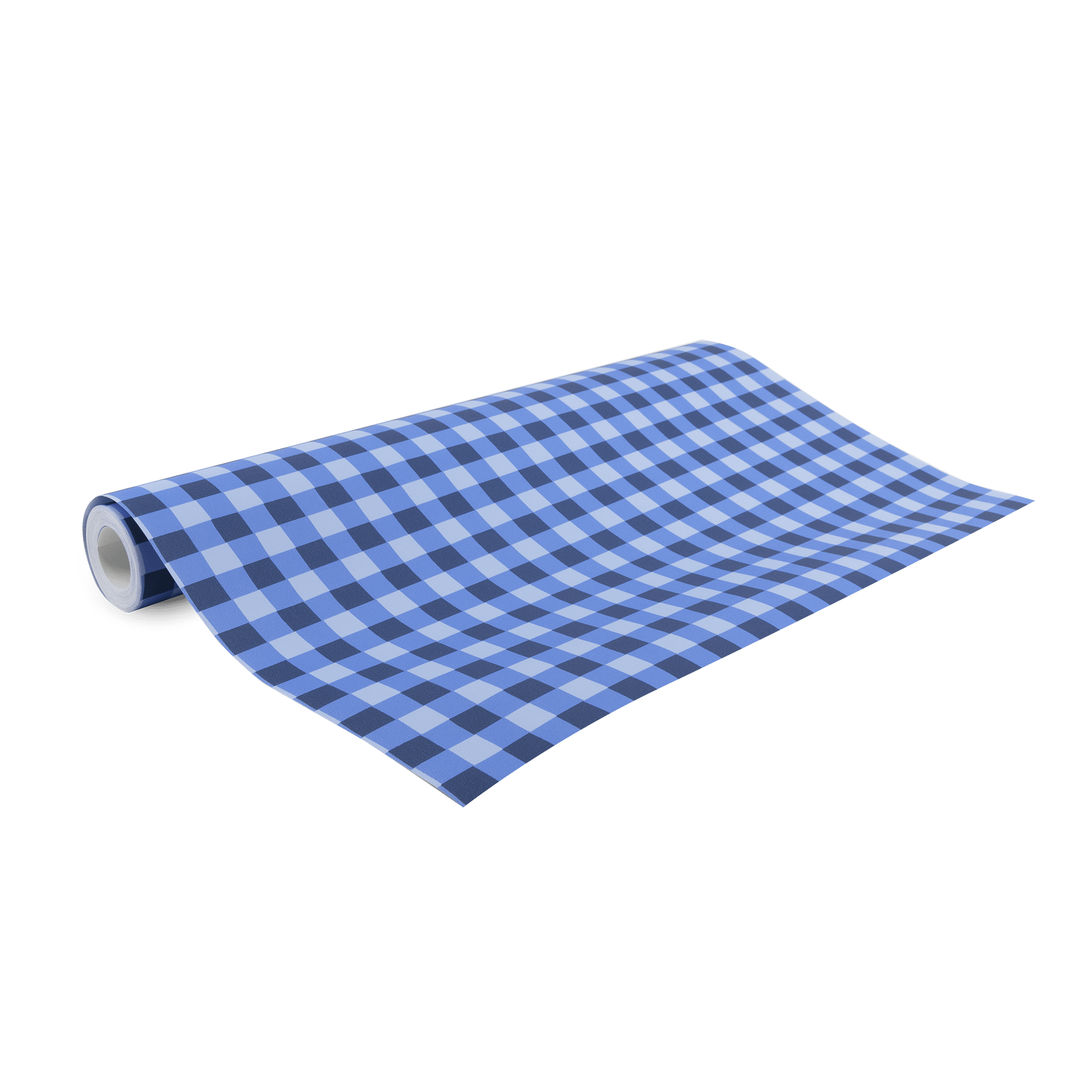 Fien & Teun - Behang Boerenruit blauw - Van Hoorne Shop