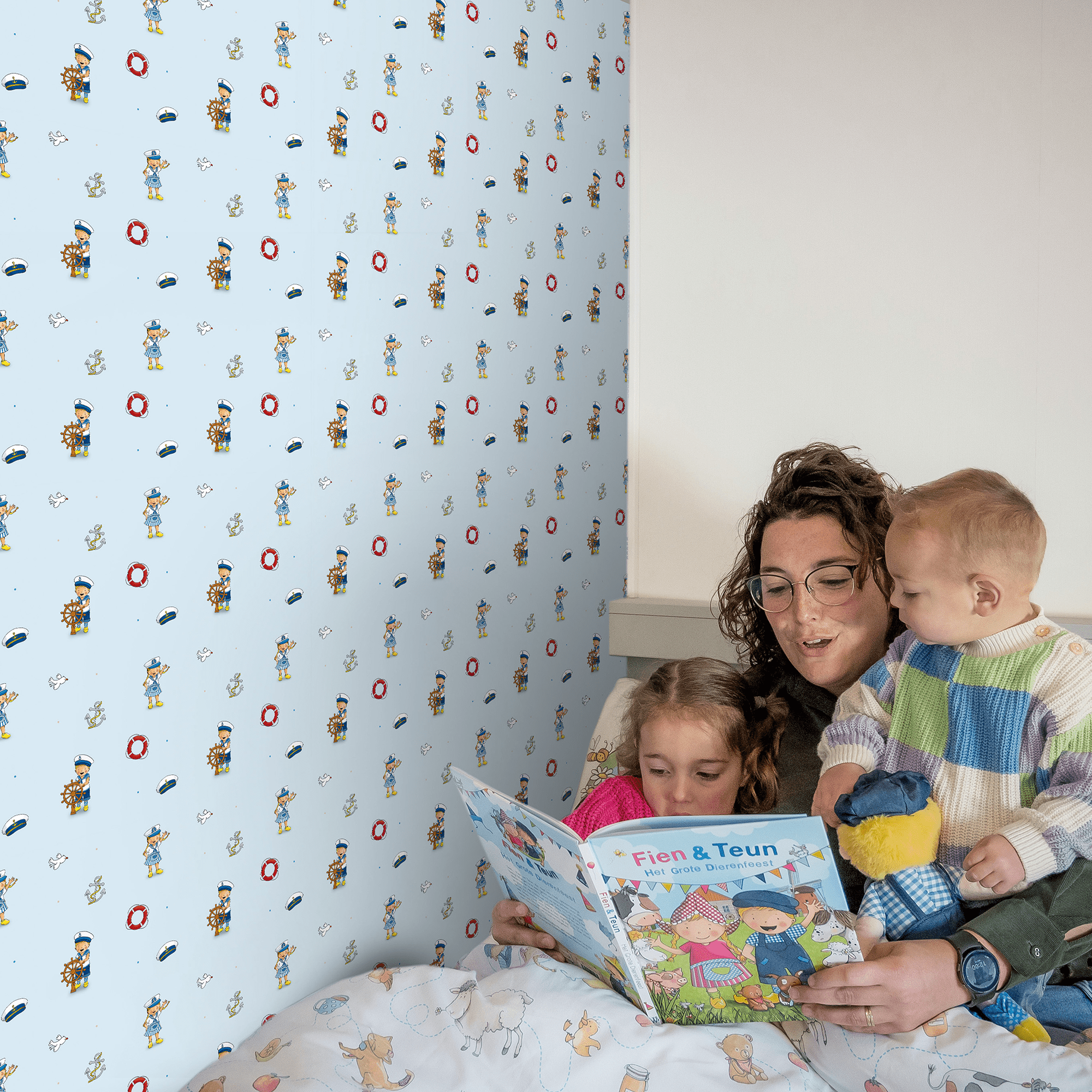 Fien & Teun - Behang Schippers - Van Hoorne Shop