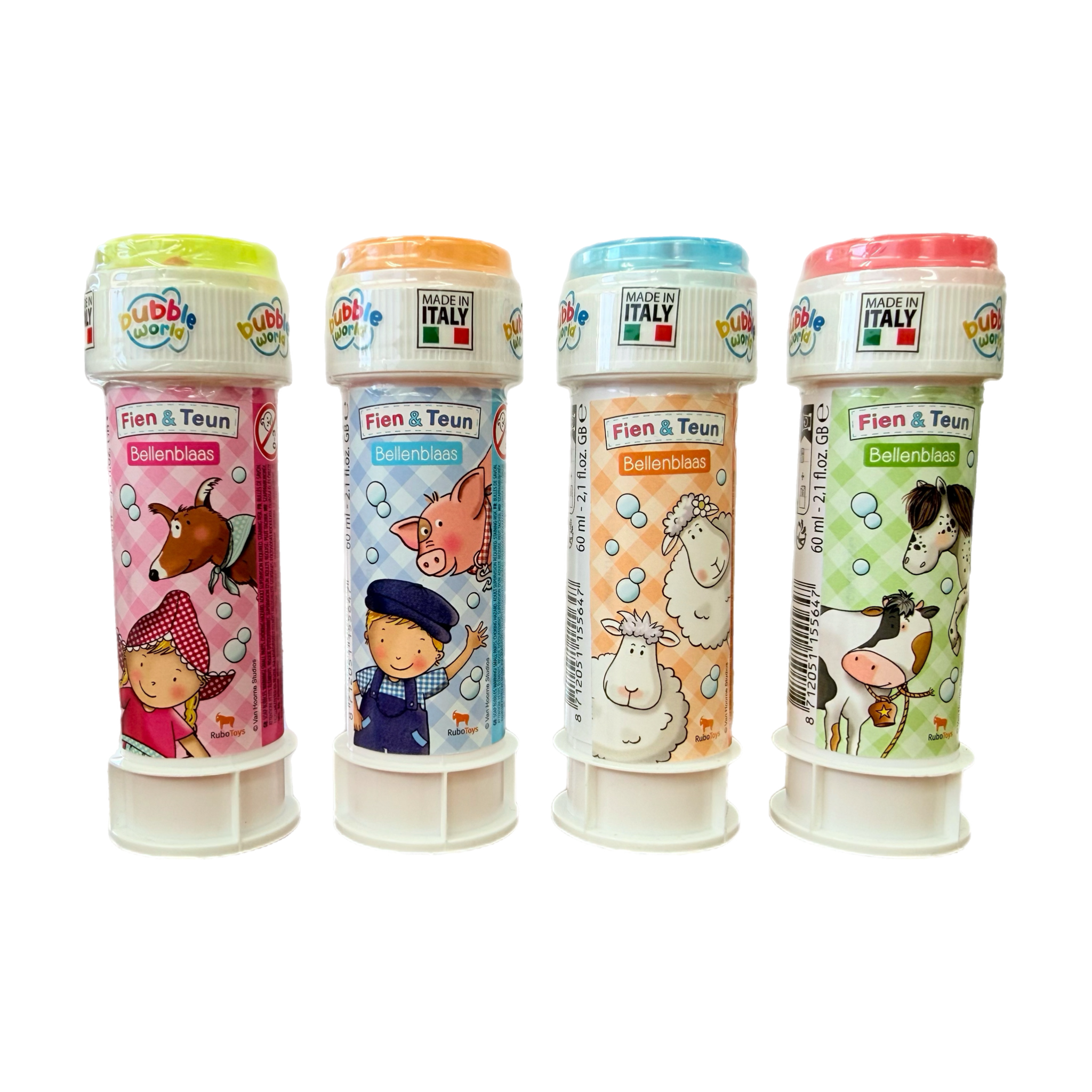 Fien & Teun - Bellenblaas 60ml - Van Hoorne Shop