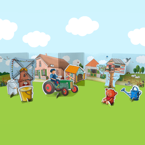 Fien & Teun – Bouw - en voorleesboek - Op de Boerderij - Van Hoorne Shop