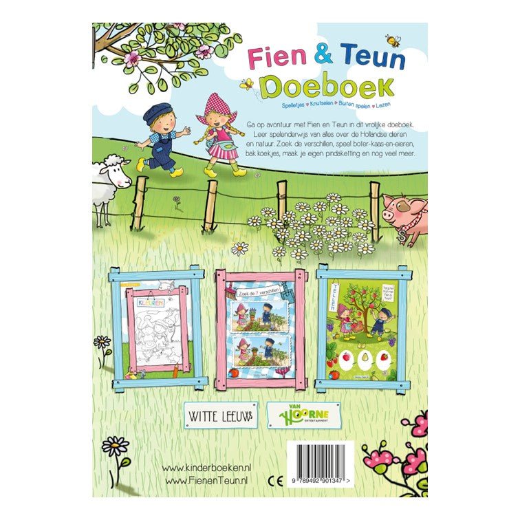 Fien & Teun - Doeboek - Van Hoorne Shop