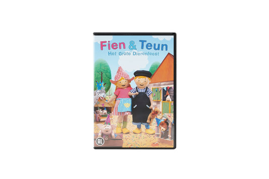 Fien & Teun - DVD - Het Grote Dierenfeest - Van Hoorne Shop