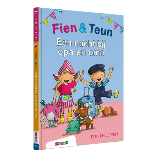 Fien & Teun - Een nacht bij opa en oma - Van Hoorne Shop