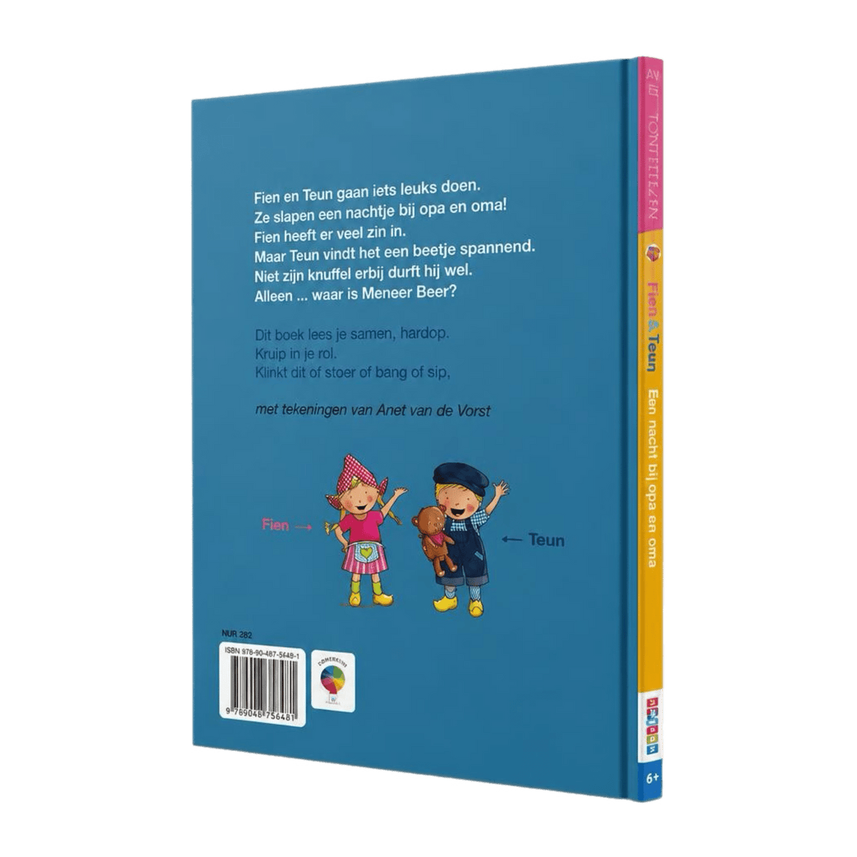 Fien & Teun - Een nacht bij opa en oma - Van Hoorne Shop