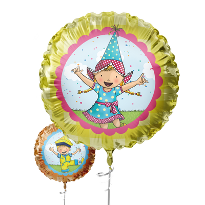 Fien & Teun - Folieballon Fien & Teun (Ø45cm) - Van Hoorne Shop