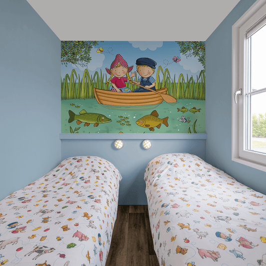 Fien & Teun - Fotobehang Schippers - Van Hoorne Shop