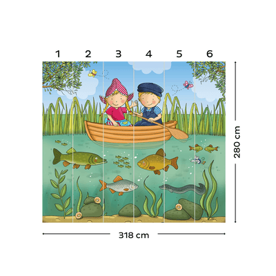 Fien & Teun - Fotobehang Schippers - Van Hoorne Shop