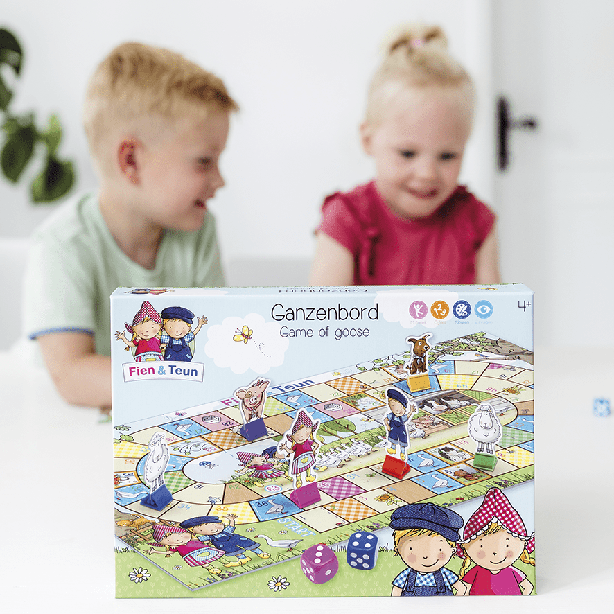 Fien & Teun - Ganzenbord - Van Hoorne Shop