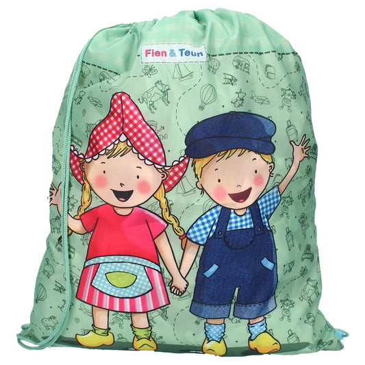 Fien & Teun - Gymbag - Blauw - Van Hoorne Shop