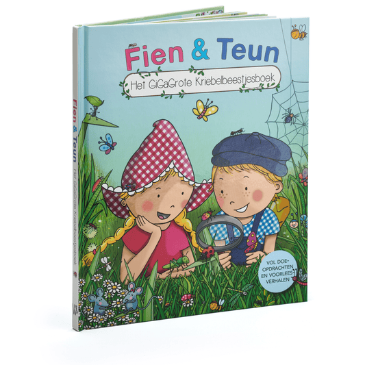 Fien & Teun - Het gigagrote kriebelbeestjesboek - Van Hoorne Shop