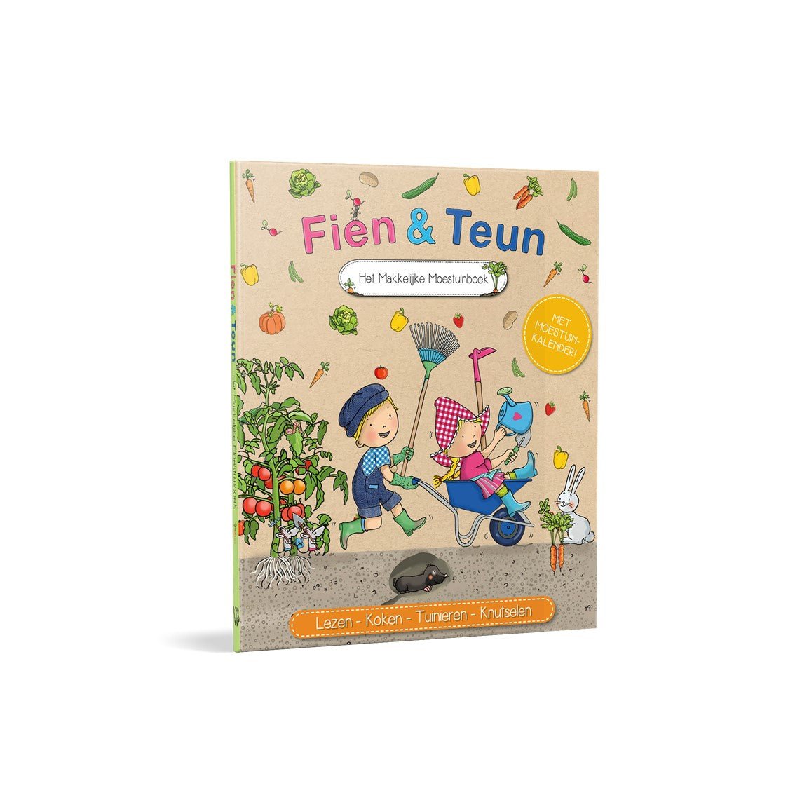 Fien & Teun - Het makkelijke Moestuin boek - Van Hoorne Shop