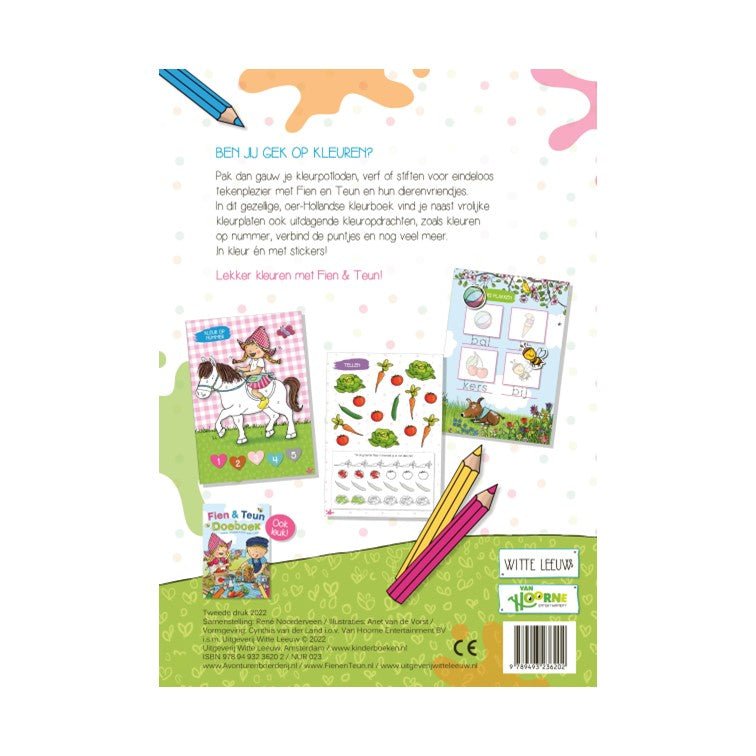 Fien & Teun - Kleurboek - Van Hoorne Shop