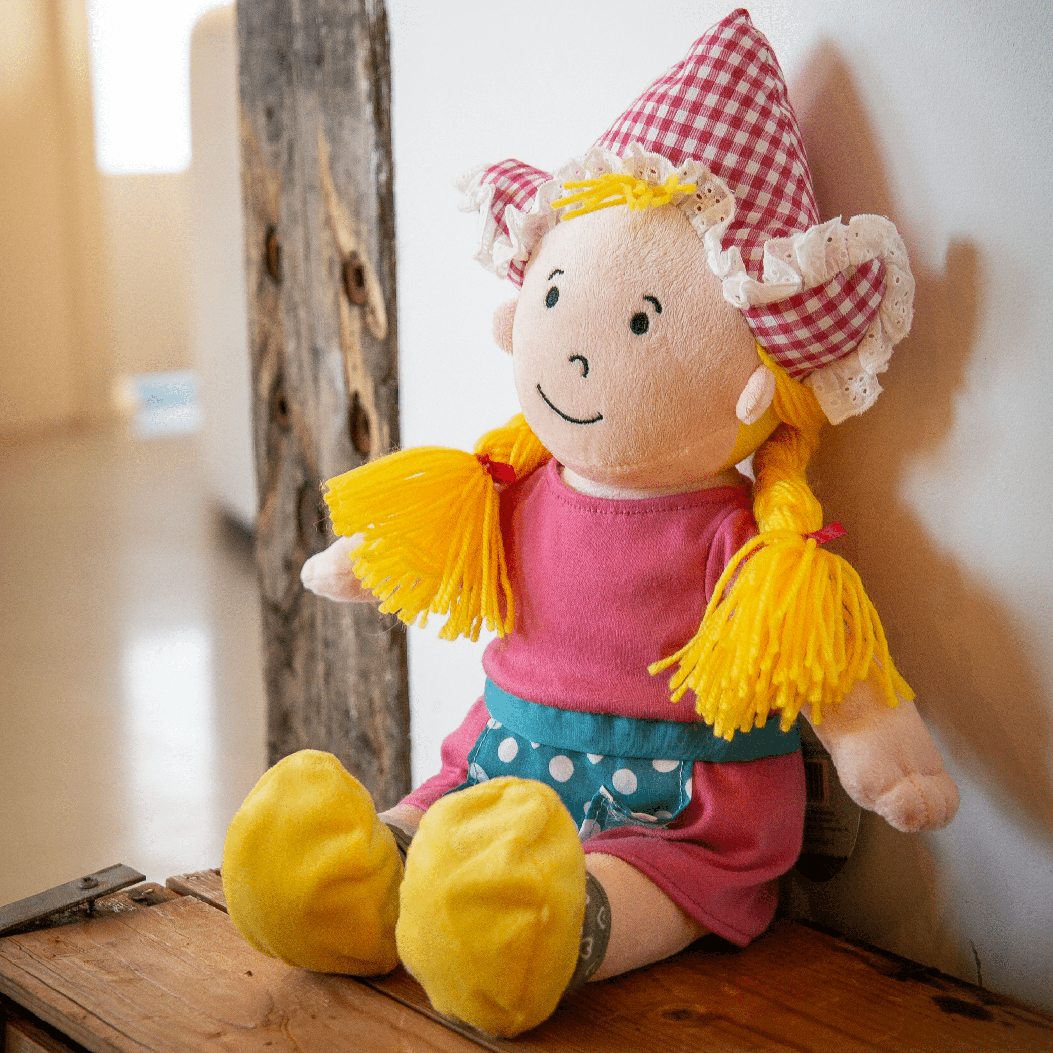 Fien & Teun - knuffel Fien - groot (45 cm) - Van Hoorne Shop