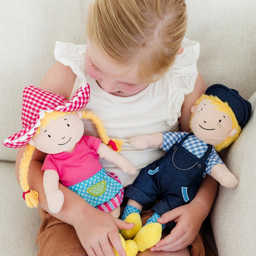 Fien & Teun - Knuffelduo Fien en Teun (35 cm) - Van Hoorne Shop