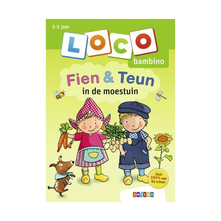 Fien & Teun - Loco - in de moestuin - Van Hoorne Shop