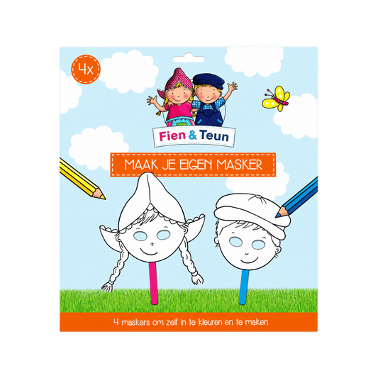 Fien & Teun - Maak je eigen masker - Van Hoorne Shop