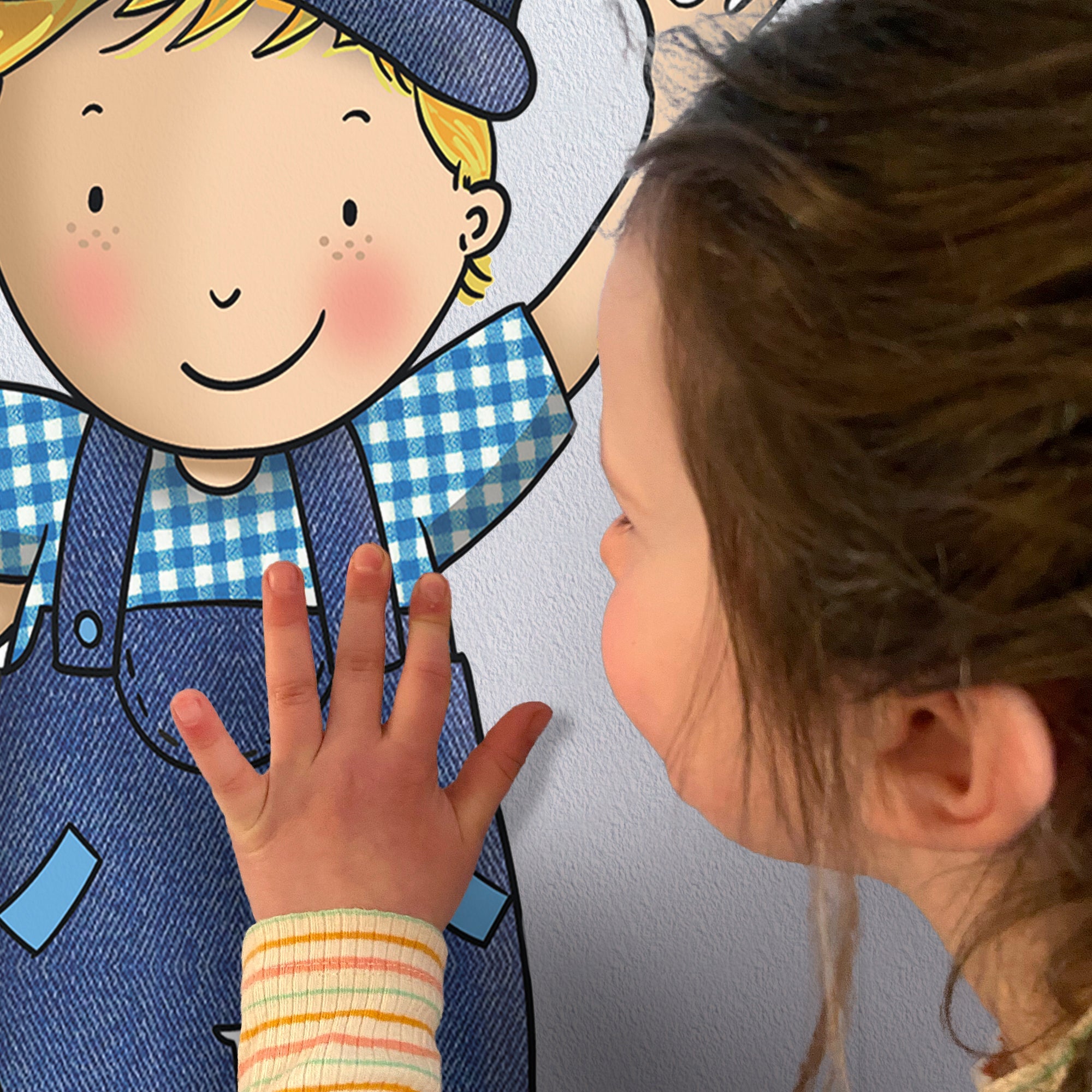 Fien & Teun - Muursticker - Van Hoorne Shop