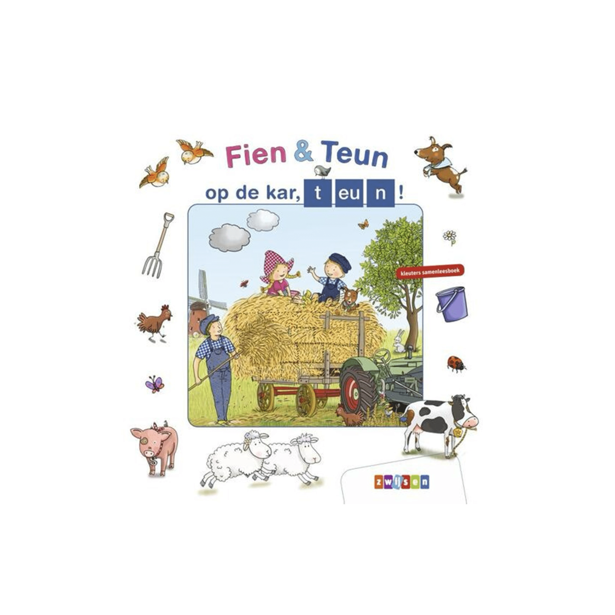 Fien & Teun - Op de kar, Teun! - Van Hoorne Shop