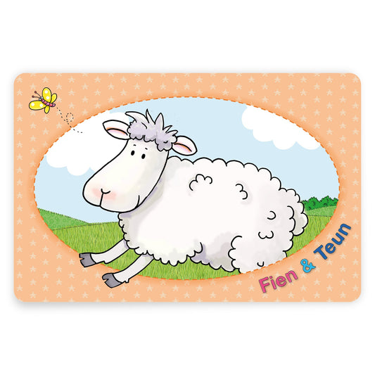 Fien & Teun - Placemat - Mike het schaap - Van Hoorne Shop