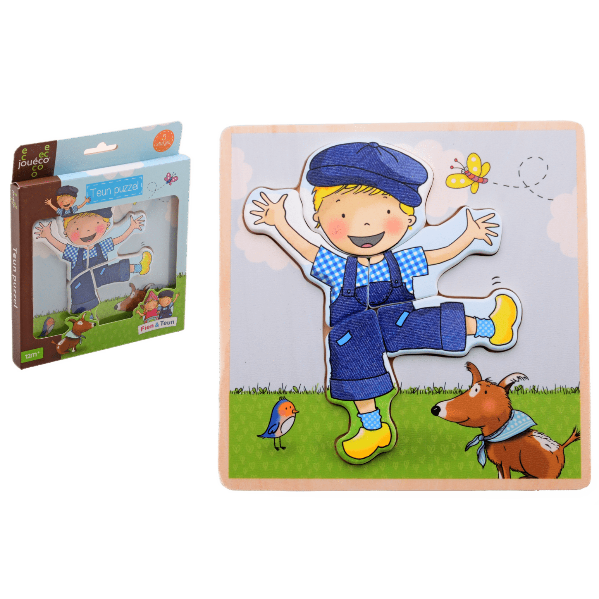 Fien & Teun - Puzzel Teun - Van Hoorne Shop