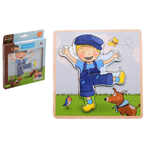 Fien & Teun - Puzzel Teun - Van Hoorne Shop