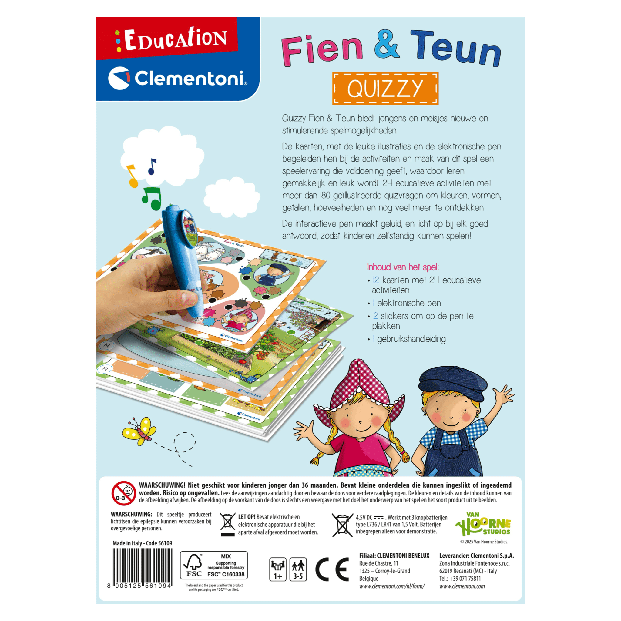 Fien & Teun - Quizzy - Van Hoorne Shop