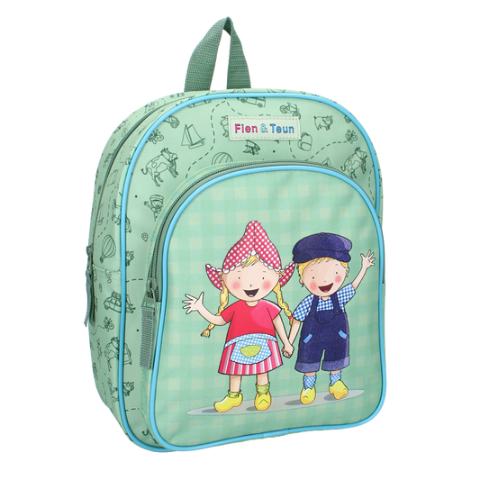 Fien & Teun - Rugzak - Blauw - Van Hoorne Shop