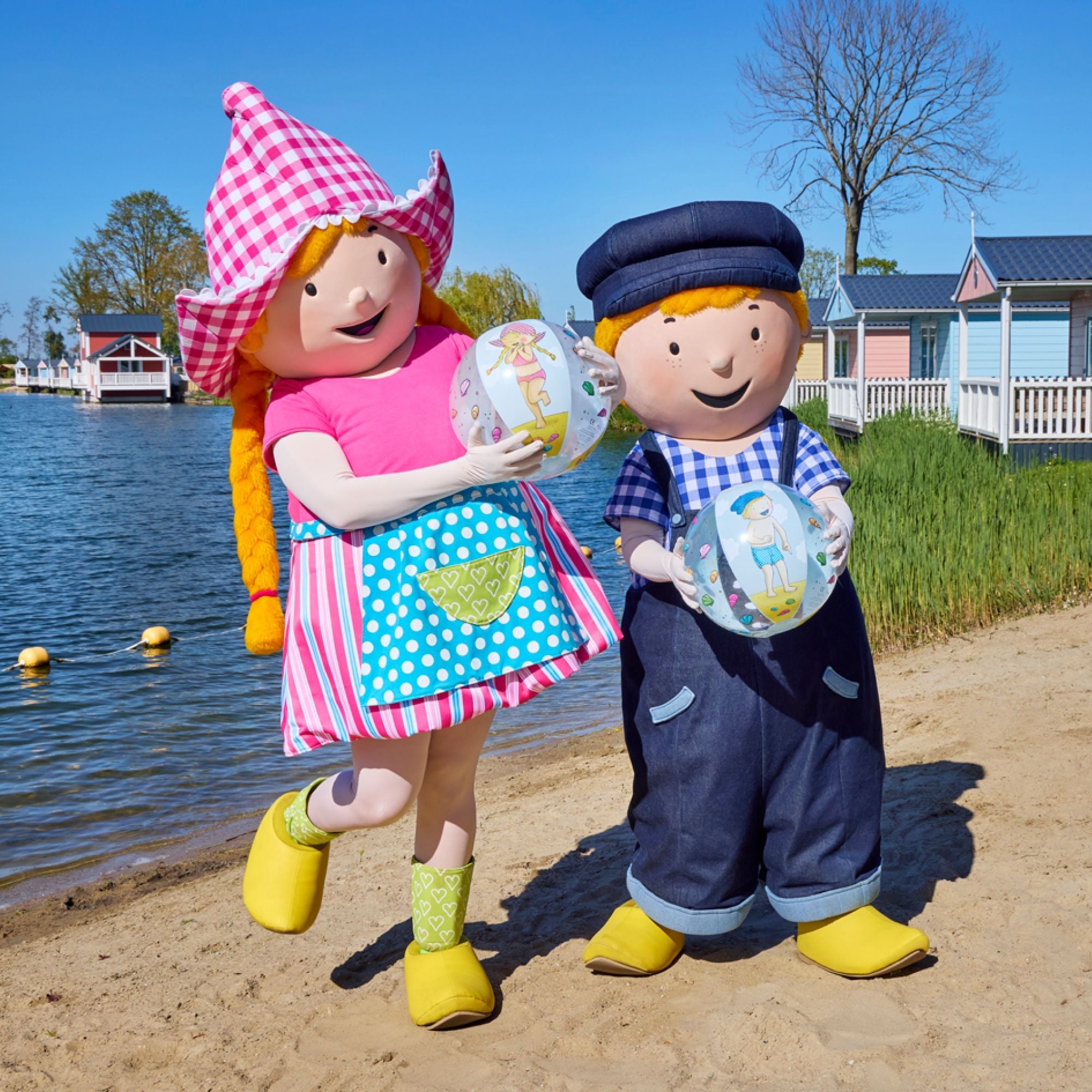 Fien & Teun - Strandbal 35cm - Van Hoorne Shop