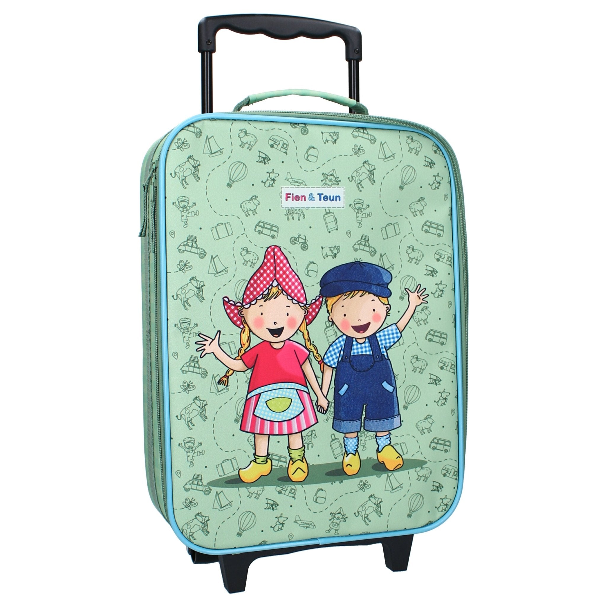 Fien & Teun - Trolley - Blauw - Van Hoorne Shop